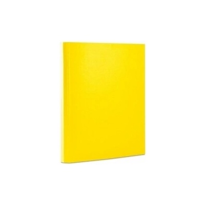 Kartónový box so suchým zipom 40mm Office products žltý