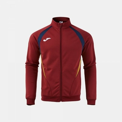 Joma Championship 20 FULL ZIP sweatshirt červená vínová námornícka modrá