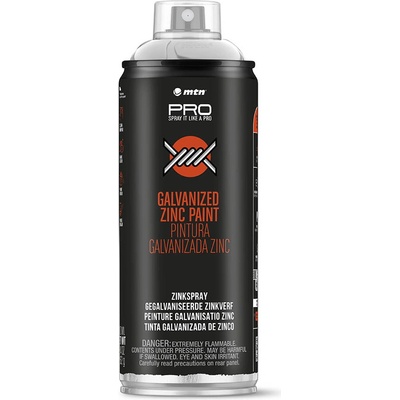 MTN Zinc spray Galvanized silver 400 ml