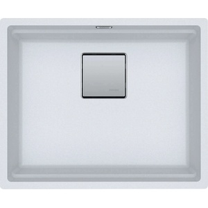 Franke Kubus 2 - Мивка Fragranite KNG 110-52, 56x46 cm, ледено бяло (white-ice) 125.0641. 421 (125.0641.421) Мивка за вграждане