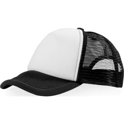 Trucker s 5 panelmi Čierna / Biela