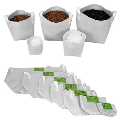 TexPot 7L Бяла - саксия от геотекстил