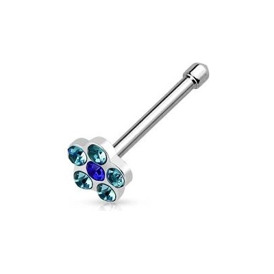 Šperky4U piercing do nosu kytička N01121-B