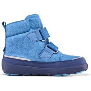 Affenzahn Детски зимни ботуши Affenzahn Kid's Mid Boot Wool Comfy Winter boots - Elephant / Dark Blue - размер 21 (EU) (702-3540-0211)