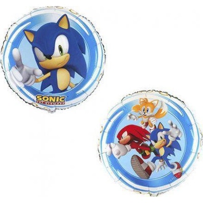 Amscan Kruh Sonic 18" 46 cm fóliový balónik nafukovací