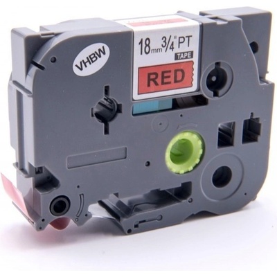 Compatible Brother TZe-V441, 18mm x 5, 5m, черен печат / червен фон, винил, съвместима лента (TZe-V441)