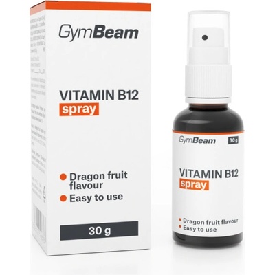 GymBeam Vitamin B12 Spray Dragon Fruit 30 g