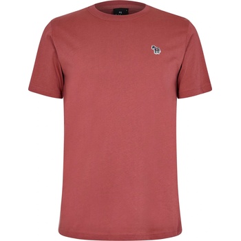Image 1 of PS Paul Smith Тениска PS Paul Smith Men's Regular Fit Zebra Crew-neck T-Shirt - Maroon 23C