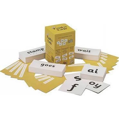 Jolly Phonics Cards : Set of 4 boxes in Precursive Letters - Christopher Jolly
