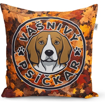 Sablio Vankúš Vášnivý psíčkar 40x40