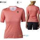 FOX W Flexair Ascent SS Jersey Salmon