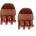 Jäneke Hair Clip Ornament TA026-534 2 ks, 2 x 3 cm