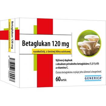 Generica Betaglukan 120 Mg 60 kapsúl