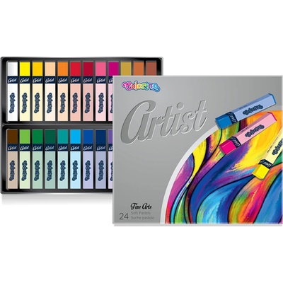 Artist suché pastely 24 barev – Zboží Mobilmania