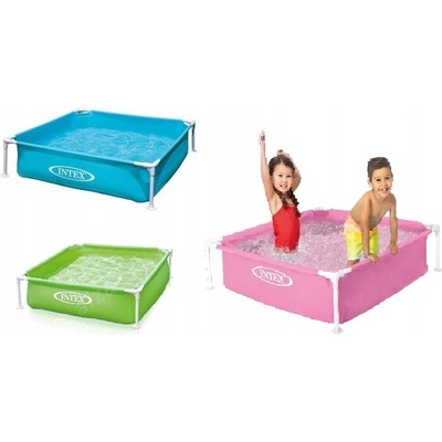 Intex 57172 Frame Mini růžový 122 x 122 x 30 cm