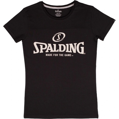 Spalding Essential Logo Tee Damen 40221627 black
