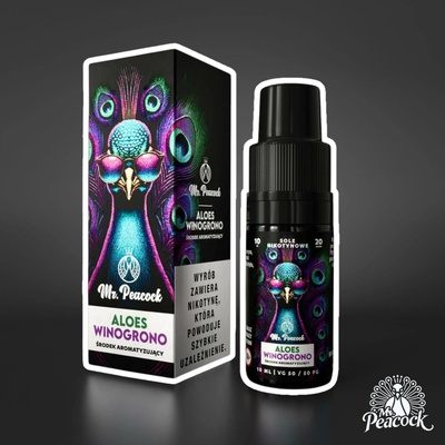 Mr. Peacock Salt Hrozno Aloe 10 ml 20 mg