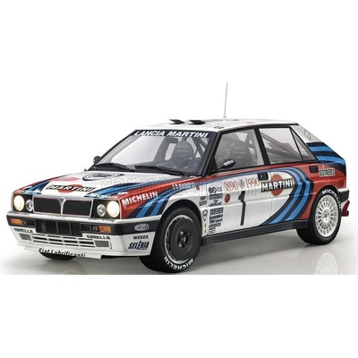 Italeri Lancia Delta Hf Integrale Martini 16v N 1 Rally Montecarlo 1990 M.biasion T.siviero + Delta Hf Integrale 16v Martini N 7 Winner Rally Montecarlo 1990 D.auriol B.occelli 1:12