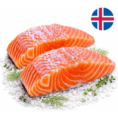 Boxxi Islandský losos 2 porce s kůží bez kostí 300 g – Zboží Dáma