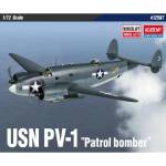 Academy Комплект модел самолет 12587 - usn pv-1 „Патрулен бомбардировач (1: 72)