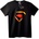 NOONEBRAND Тениска Класически символ на Superman - 4XL, White