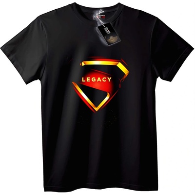 NOONEBRAND Тениска Класически символ на Superman - 4XL, White