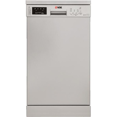 Съдомиялна машина vox lc 4745 ixe, Клас Е, 10 комплекта, 7 програми, Индикатори за сол и гланц, Бял/сив (1006143)