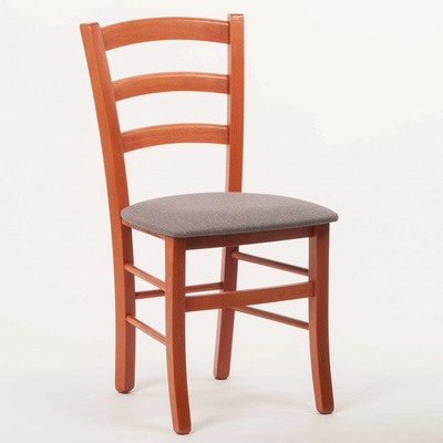 ITTC Stima Paysane s čalouněným sedákem Třešeň / Lux šedá 5