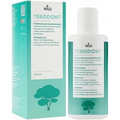 WILD TEBODONT PLATINUM PRO ÚSTNÍ DUTINU BEZ FLUORU 400 ml