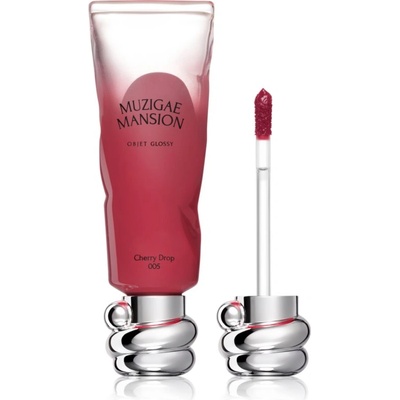 Muzigae mansion Objet Glossy хидратиращ блясък за устни цвят 005 Cherry Drop 6 гр