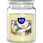 BISPOL Ароматна свещ Bispol Aura - Green Leavves Lily, 500 g (snd99-354)