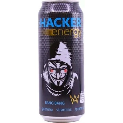 Hacker energetický nápoj bang bang 0,5 L