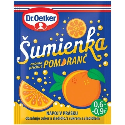 Dr. Oetker Šumienka pomaranč nápoj v prášku 14 g