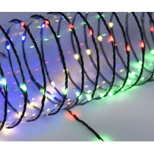 German Světelný LED řetěz 1500 mikro LED 45 m 8 funkcí venkovní i vnitřní vícebarevná