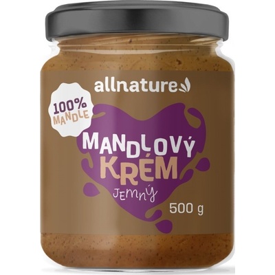 Allnature Mandľové máslo 500 g