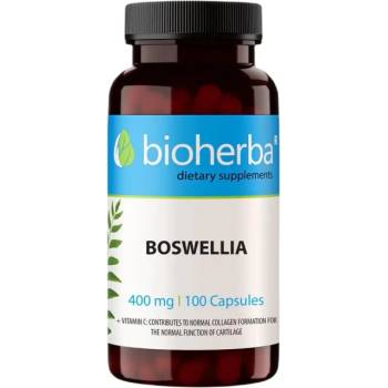 Image 1 of Bioherba Boswellia 400 mg [100 капсули]