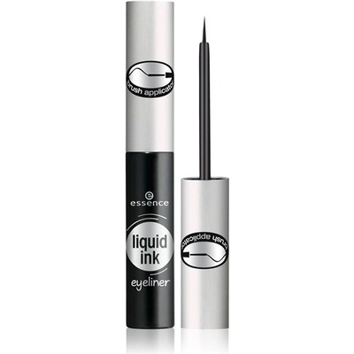 Essence Liquid Ink Eyeliner očné linky Black 3 ml