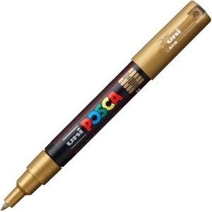 uni POSCA PC-1M златен маркер 2UPC1MA (2UPC1MA)