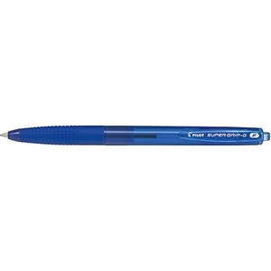 Pilot Химикалка, 0, 22 мм, с бутон, PILOT "Super Grip G", синя BPGG-8R-F-LL (BPGG-8R-F-LL)
