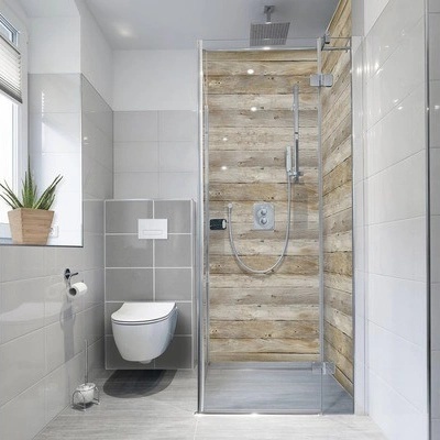 mySPOTTI Samolepiaca PVC tapeta do kúpeľnefresh Holz 100x255 cm