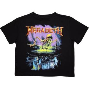 Megadeth Contaminated Black S Дамски Риза (MEGACT38LB01)
