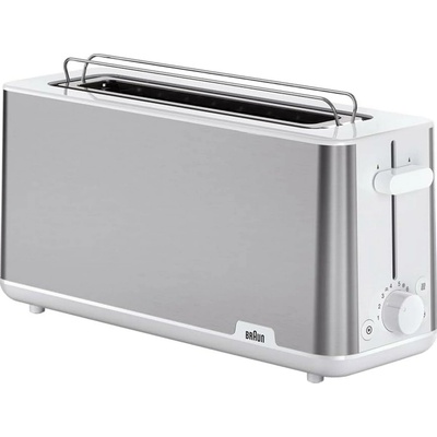 Braun PurShine HT 1610 WH Dlouhý štěrbinový toustovač