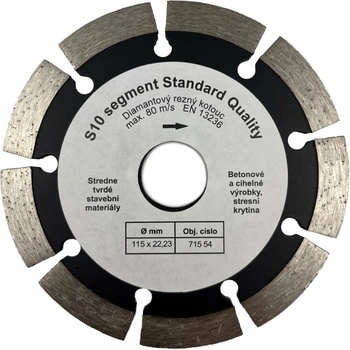 Atlas Standard Diamantový řezný kotouč 115 mm ST115