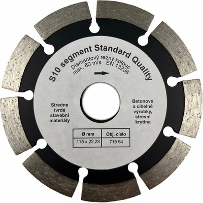 Atlas Standard Diamantový řezný kotouč 115 mm ST115