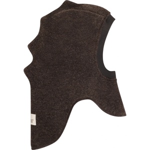 Huttelihut Детска зимна шапка (beanie) Huttelihut Kid's Balaclava Triangles Wool Balaclava - Dark Brown Melange - размер 50 cm (904-5555-0412)