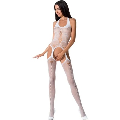 Passion woman bs059 bodystocking white one size
