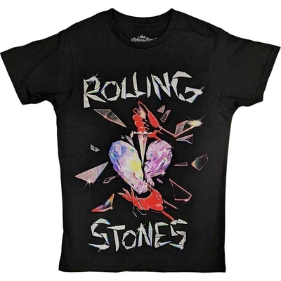 The Rolling Stones Hackney Diamonds Heart Black M Риза (RSTS226MB02)