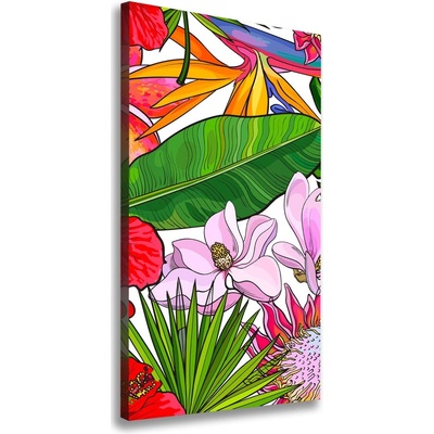 Vertikálny foto-obraz canvas do obývačky Havajský vzor 50x100 cm