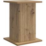 vidaXL Стойка за растения Дъб артизан 30, 5 x 30 x 43 см (899814)