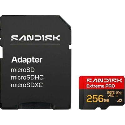 SanDisk Extreme PRO microSDXC 256 GB SDSQXCJ-256G-GS6MA